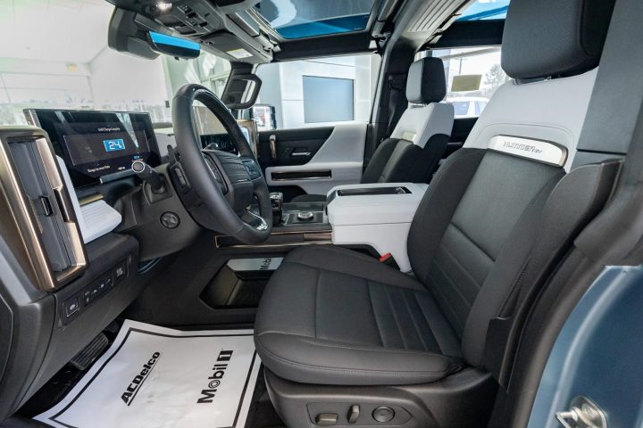 2024 GMC Hummer EV SUV Omega Edition interior.