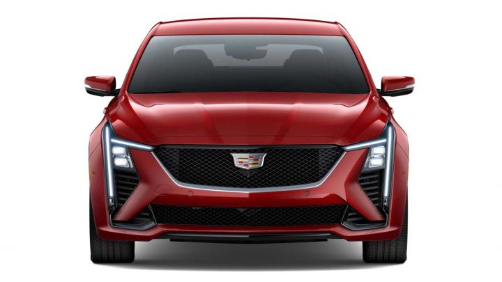 2025 Cadillac CT5-V front end.