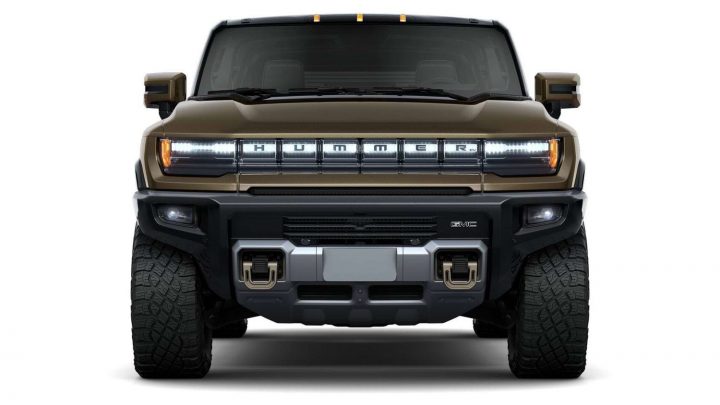 The 2025 GMC Hummer EV with the Bronze Beadlock Package.
