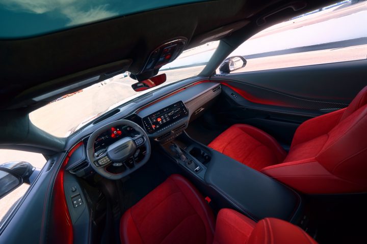 2026 Dodge Charger Daytona coupe dash.