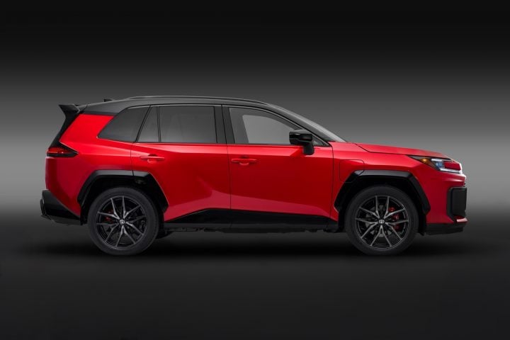 2026 Toyota RAV4 GR Sport passenger side profile.
