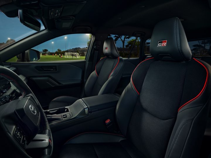 2026 Toyota RAV4 GR Sport interior.
