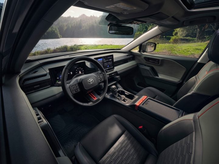 2026 Toyota RAV4 Woodland interior.