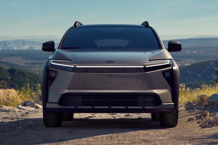 2026 Toyota bZ Woodland front end.