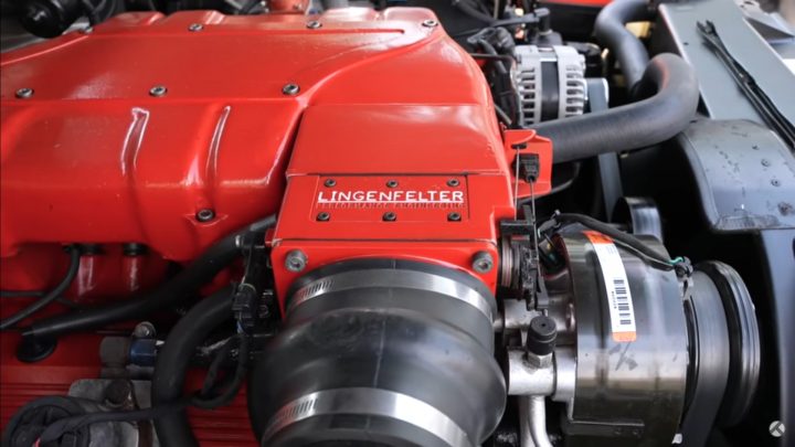 Lingenfelter Chevy Suburban 2500 engine bay.
