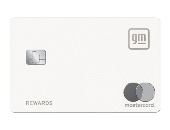 GM Rewards Mastercards.
