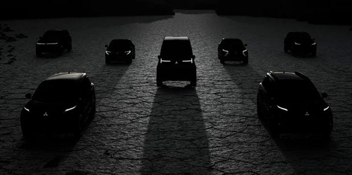 2030 Mitsubishi EV Lineup.