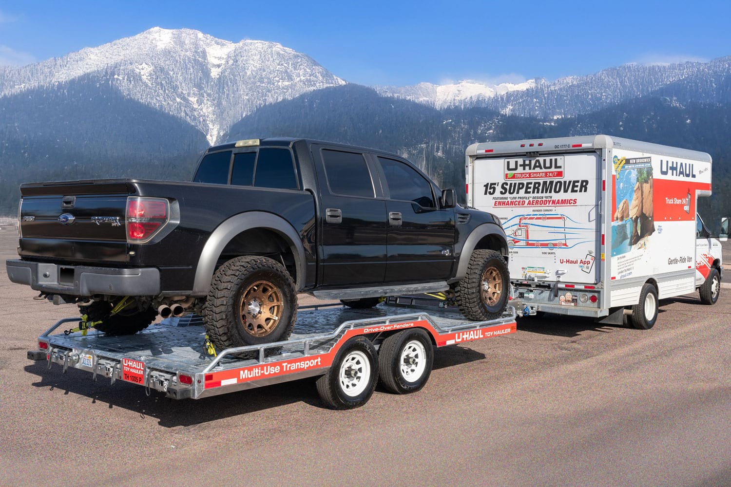 U-Haul Introduces Toy Hauler For Trailering Cars And Trucks