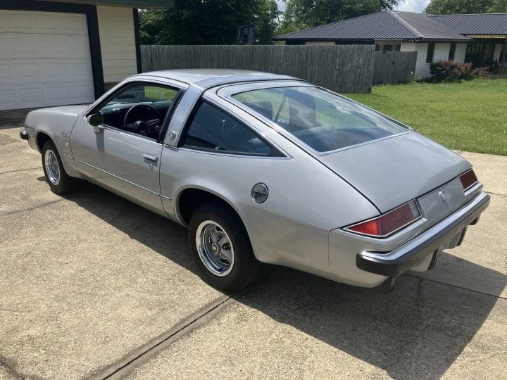 1976 Buick Skyhawk S rear three quarter angle.