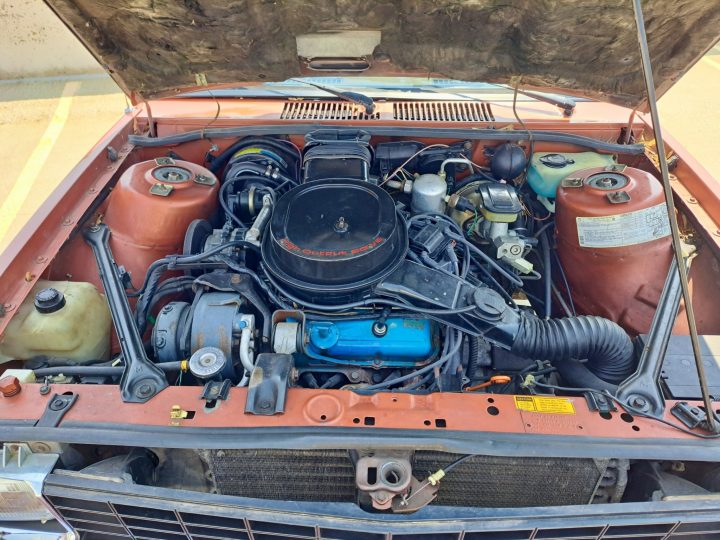 1981 Chevy Citation X-11 engine bay.