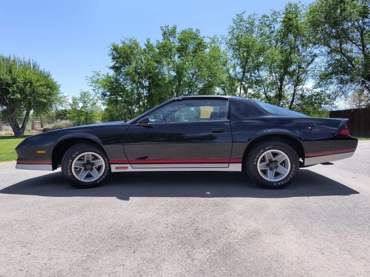 1982 Chevy Camaro Z28 driver side profile.