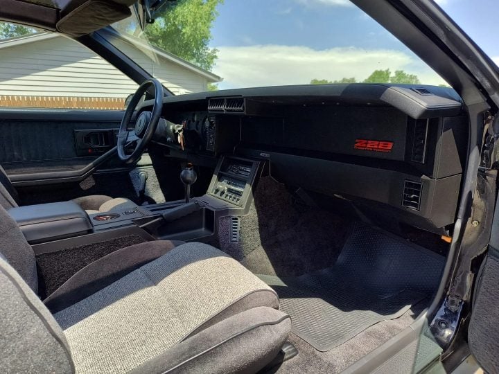 1982 Chevy Camaro Z28 interior.