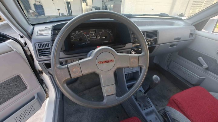 1987 Chevy Sprint Turbo dash.