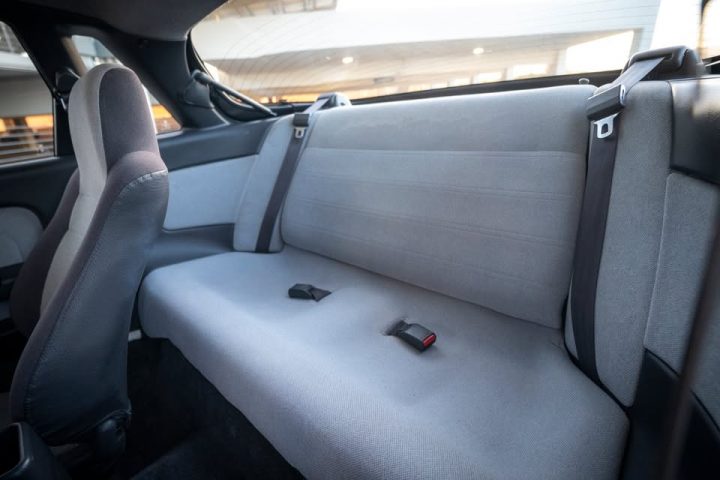 1993 Geo Storm back seats.