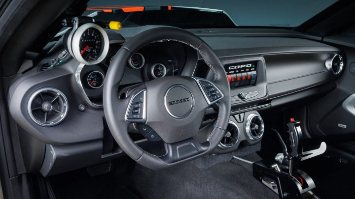 2022 Chevy COPO Camaro dash.