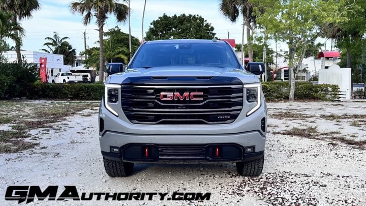 GMC Sierra 1500 AT4 front end.