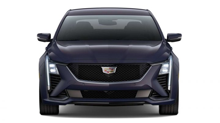 The front end of the 2026 Cadillac CT5.
