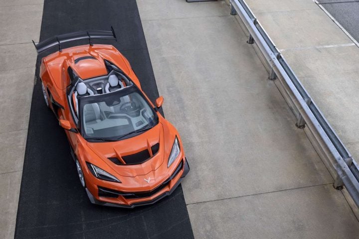 The 2026 Corvette ZR1X hypercar.