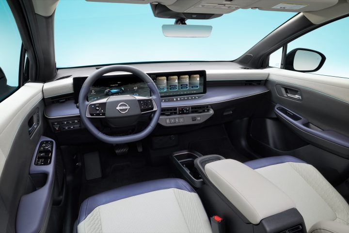 2026 Nissan Leaf interior.