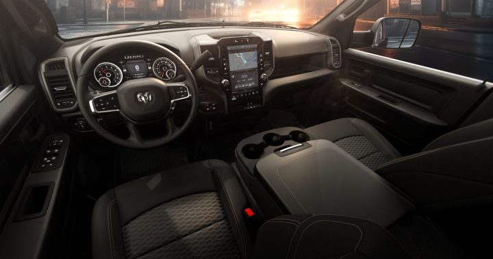 2026 Ram 2500 Warlock interior.