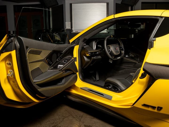 2025 Chevy Corvette ZR1 interior.