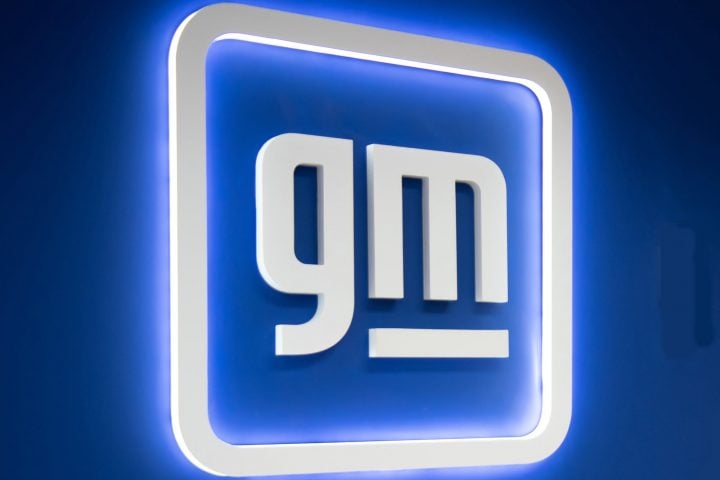 A GM logo.