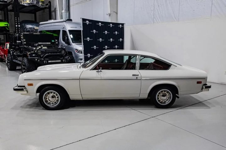 1977 Chevy Vega driver side profile.