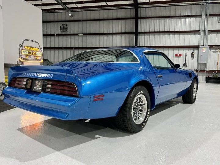 1978 Pontiac Trans Am rear three quarter angle.