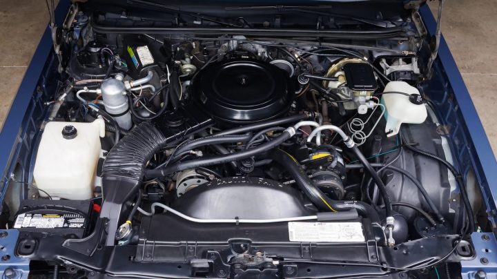 1984 Chevy Monte Carlo SS engine bay.