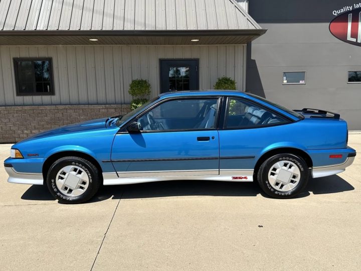 1990 Chevy Cavalier Z24 side profile.