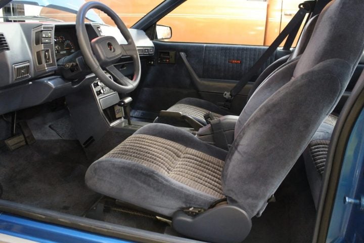 1990 Chevy Cavalier Z24 interior.