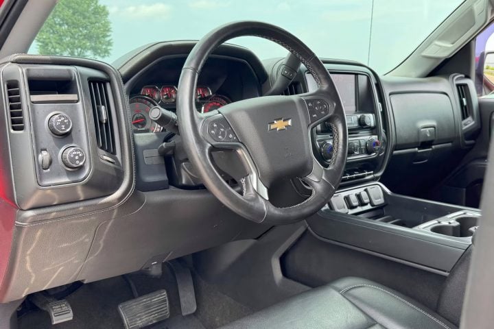 2015 Chevy Silverado 1500 Reaper interior.