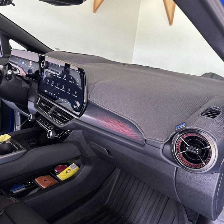 Chevy Equinox EV Dash Designs dash cover.