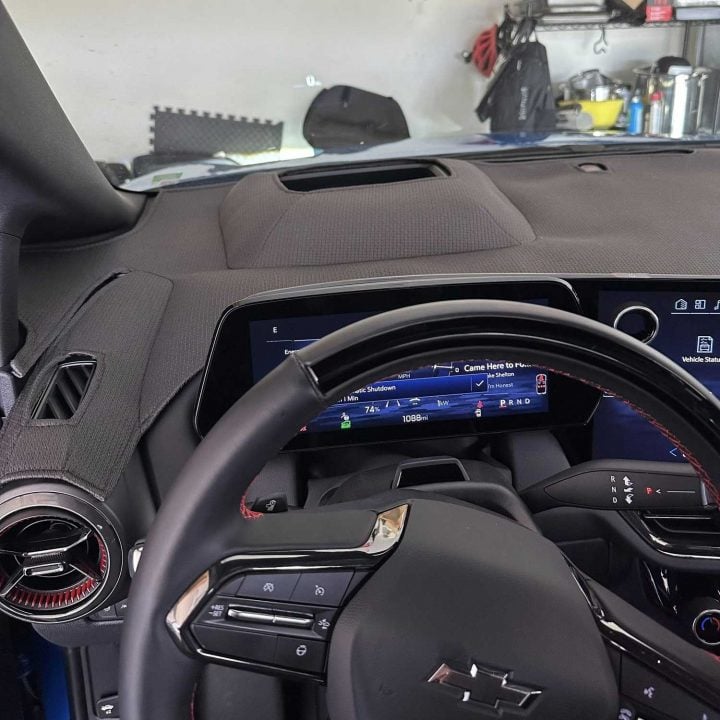 Chevy Equinox EV Dash Designs dash cover.