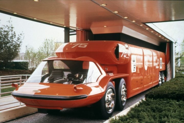 GM Bison front three quarter angle.